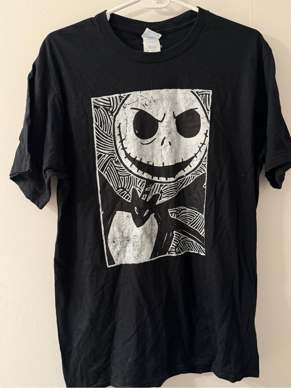 The Nightmare Before Christmas Jack Skellington Graphic Tee - Black